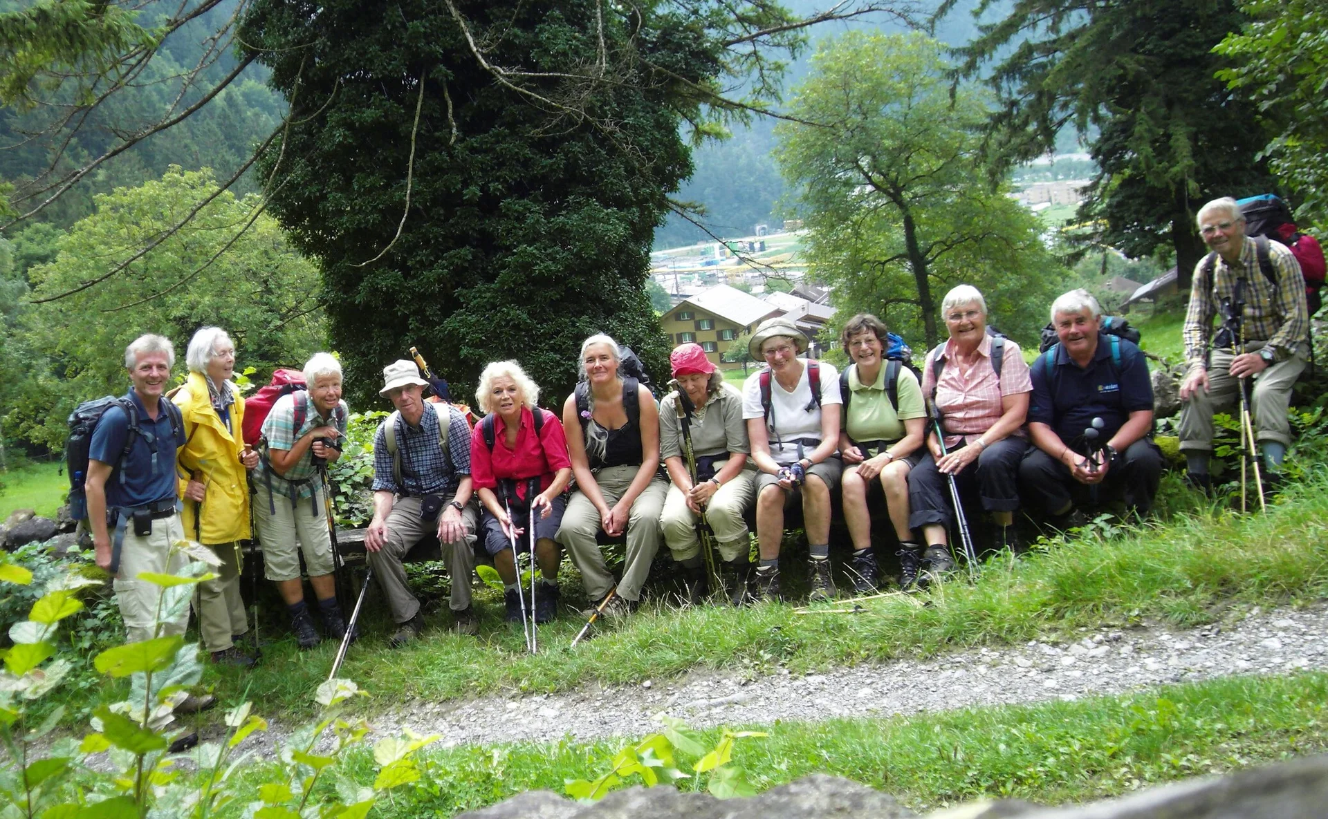 Via Gottardo 2010 Gruppenfoto | © DAV Sektion Königsberg, Foto Cornelius Chucholowski