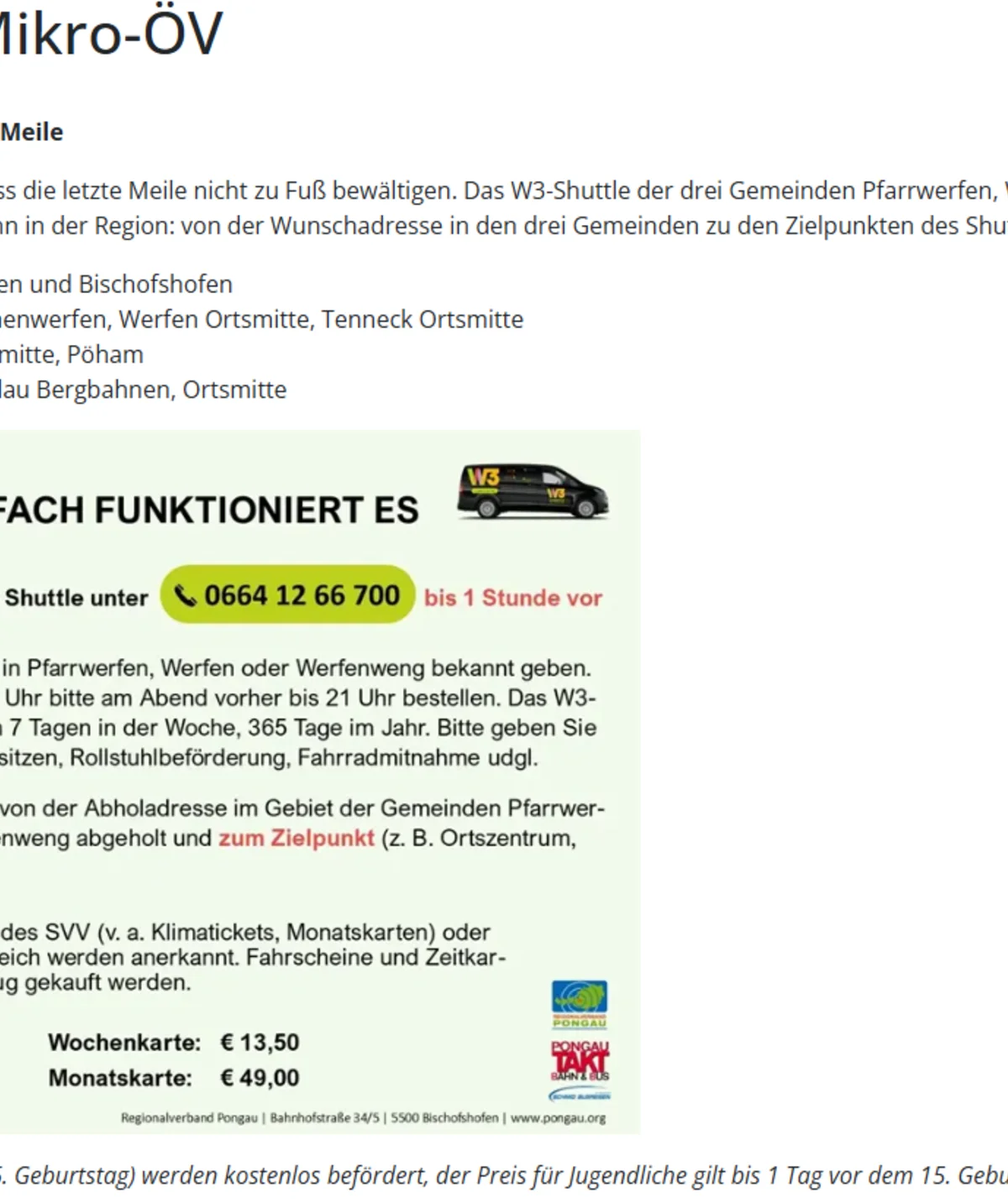 © Screenshot W3-Shuttle, Foto Cornelius Chucholowski