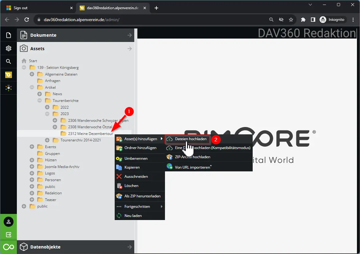 © DAV Sektion Königsberg