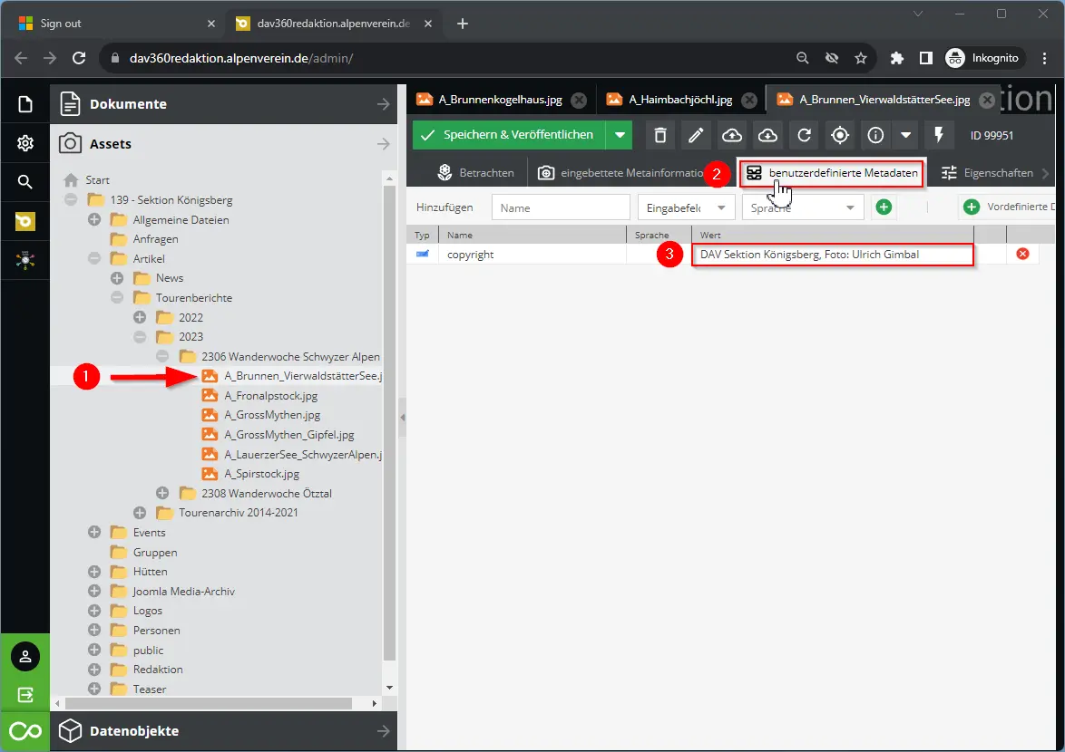 © DAV Sektion Königsberg