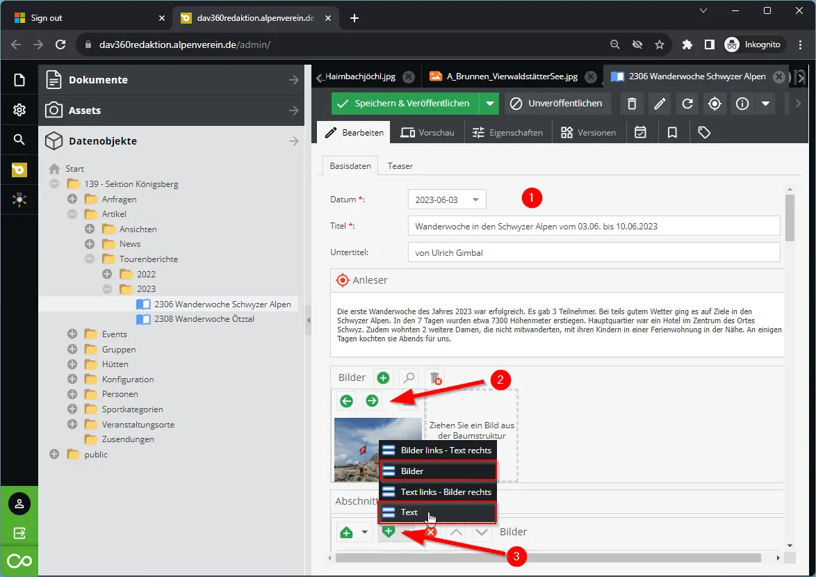 © DAV Sektion Königsberg