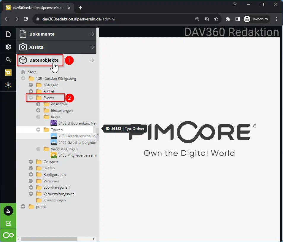 © DAV Sektion Königsberg