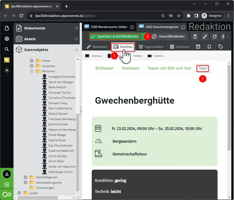 © DAV Sektion Königsberg