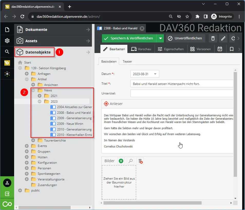 © DAV Sektion Königsberg