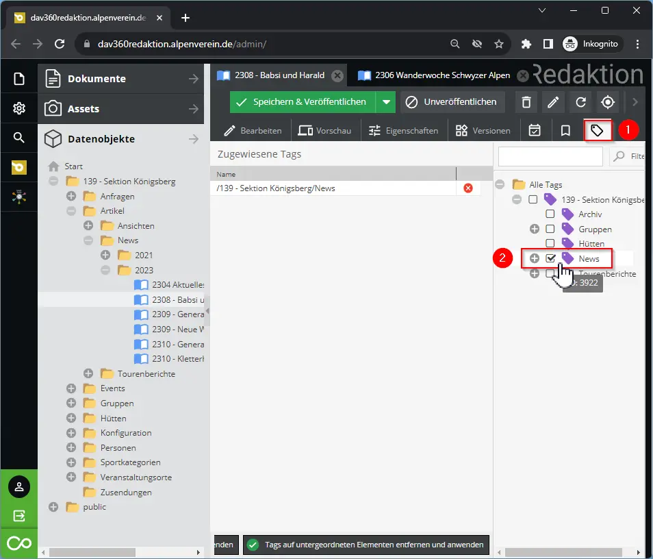 © DAV Sektion Königsberg